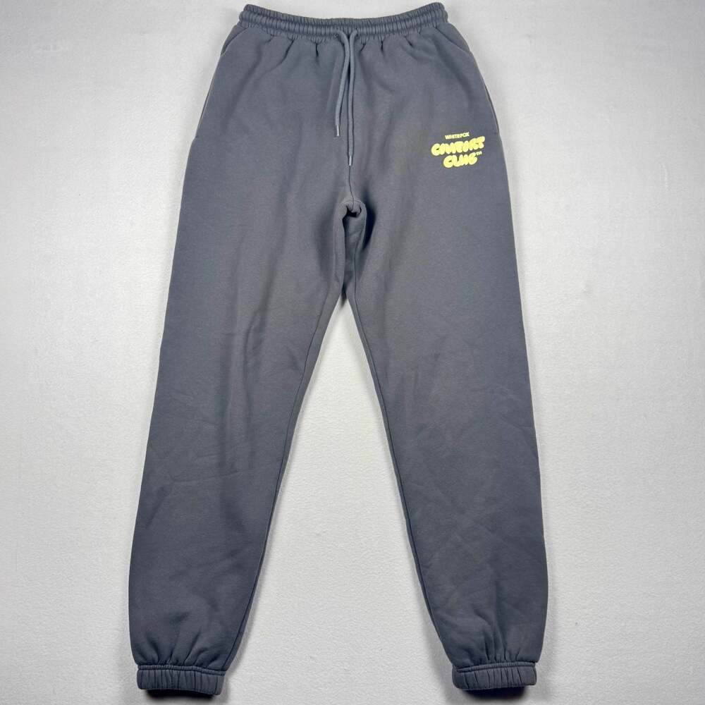 White Fox Boutique Comfort Club Gray Sweatpants Joggers Size S